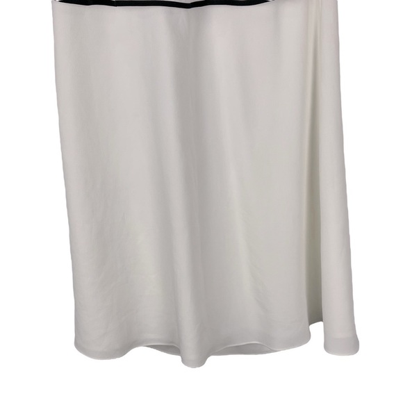 CECE CHARLOTTE WHITE BLACK RUFFLE BUST BOW LOLITA COCKTAIL MINI DRESS - Picture 7 of 13